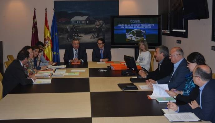 El Consejo Asesor de Transportes de Murcia aprueba la ampliación de siete concesiones regulares de viajeros