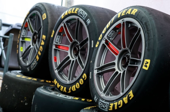 La logística tras los neumáticos de Goodyear usados en Le Mans
