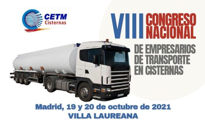 El VIII Congreso de Transporte en Cisternas se celebrará los días 19 y 20 de octubre