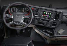 Scania está introduciendo Apple CarPlay en la nueva generación de camiones