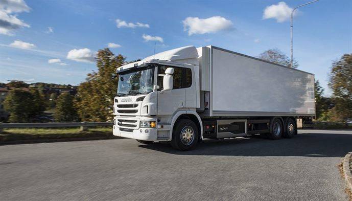 Un camión híbrido de Scania gana un premio a la innovación