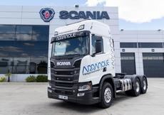 Arranque incorpora a su flota tres Scania V8 para transporte especial
