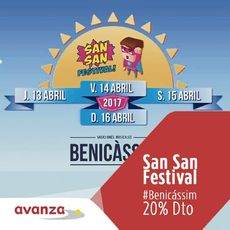 Avanza ofrece descuentos del 20% para ir al San San festival