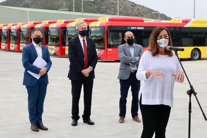 Mallorca: primeros autobuses interurbanos 100% eléctricos