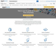 Portal de Amazon Business.