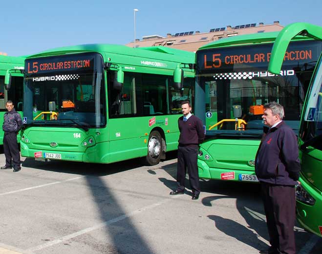 Los autobuses de Colmenar Viejo se convierten en híbridos