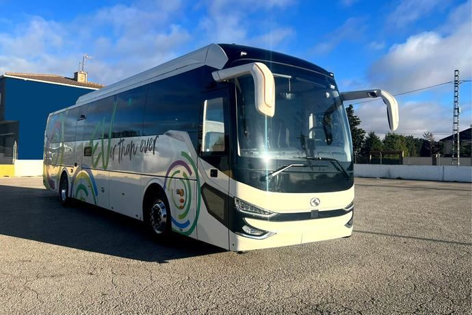 El autocar 100% eléctrico de King Long ya está disponible en España
