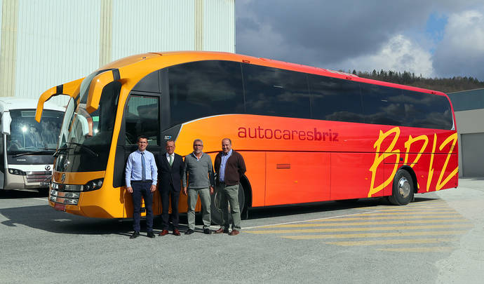 Un nuevo Sunsundegui SC7 para la flota de Autocares Briz