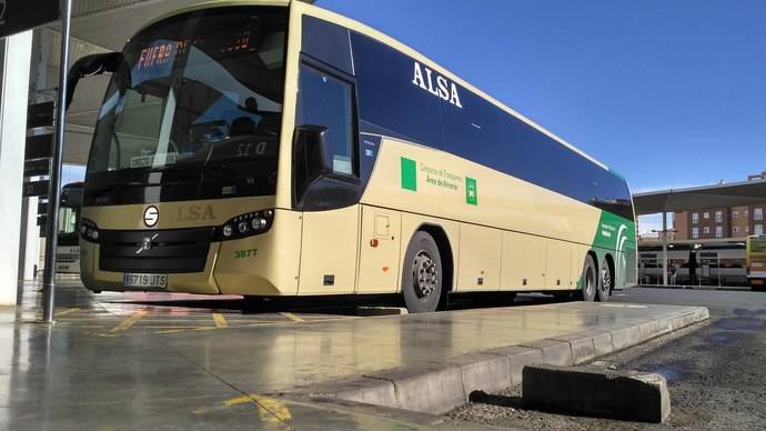 Autobús del Consorcio de Transporte de Almería.
