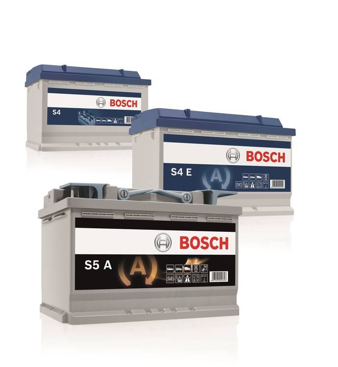 Baterias de Bosch.