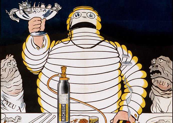 Bibendum, el famoso muñeco de Michelin, cumple 120 años