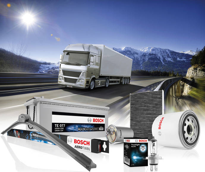 Bosch asegura a los vehículos industriales un invierno seguro