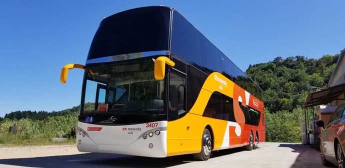 Moventis Sarfa transporta al año 2,5 millones de pasajeros en Cataluña