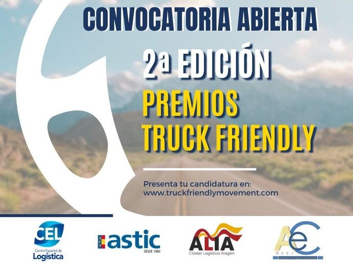 Abre el plazo de inscripción para los II Premios Truck Friendly