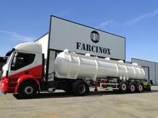 Camión cisterna de Farcinox.