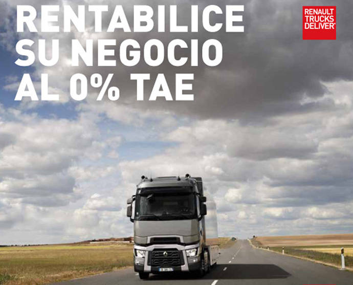 Renault Trucks ofrece una campaña de financiación para la Gama T