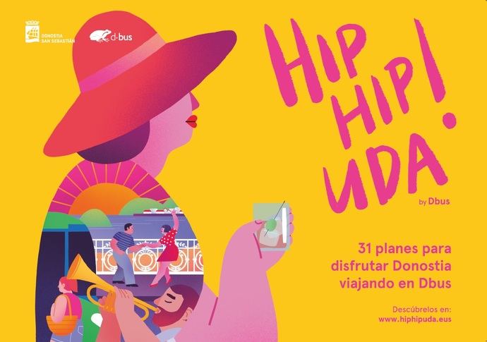 Se estrena la campaña de verano de Dbus: Hip, Hip Uda!