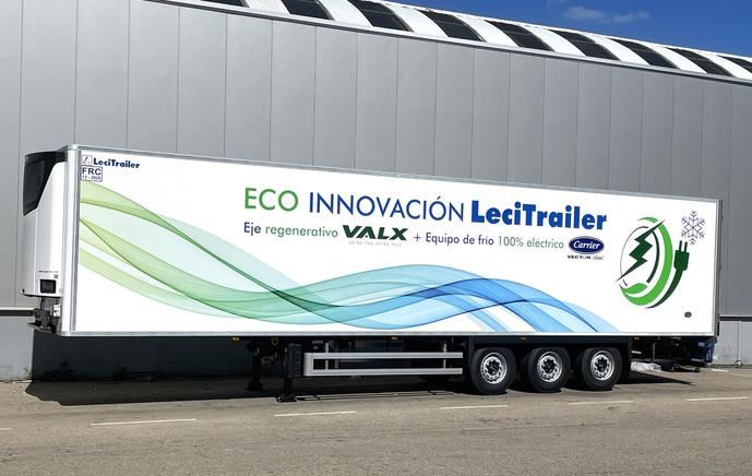 El primer Eco Frigo de Lecitrailer también elimina las emisiones del equipo