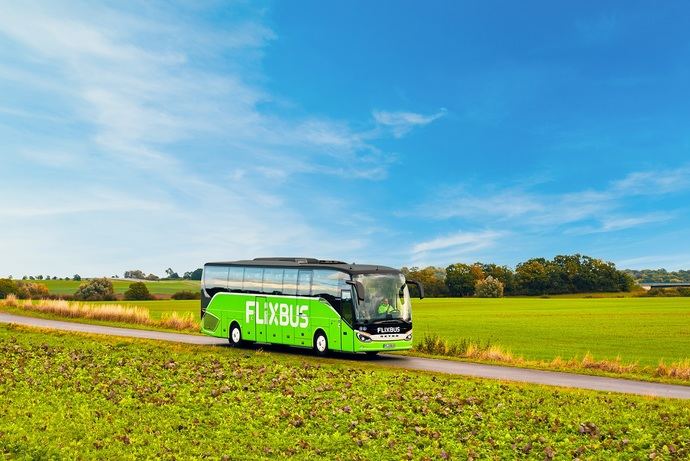 Un autocar de Flixbus.