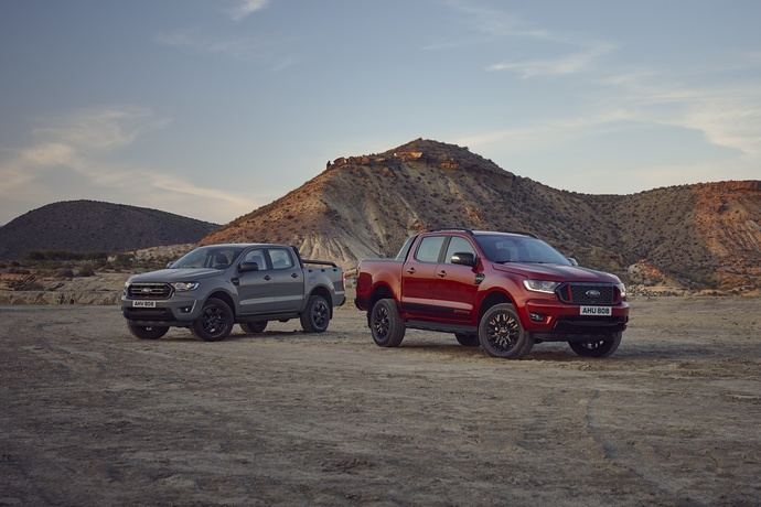 Ford añade las ediciones limitadas Ranger Stormtrak y Wolftrak a la gama de pickups más vendida de Europa