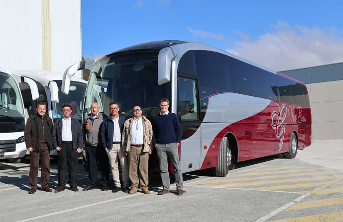 El nuevo autocar de Granada Vip Bus.