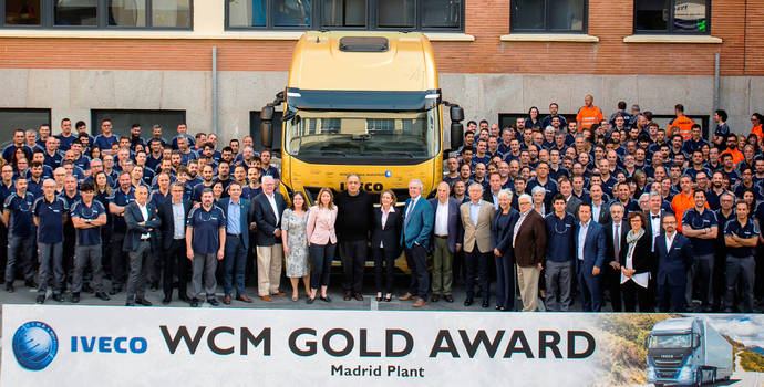 La planta de Iveco en Madrid alcanza el oro