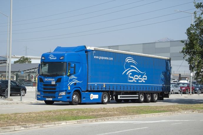 Scania confirma una reducción de emisiones, junto con Grupo Sesé y Repsol, de hasta el 90%