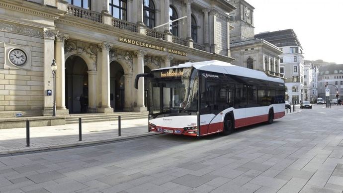 50 autobuses con pilas de combustible para Hamburgo a finales de año