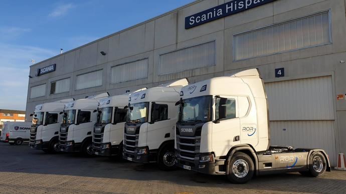 ROR OL incorpora seis Scania a su flota, de más 60 Scania