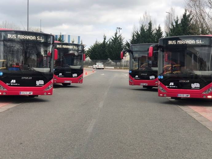 La compañía de autobuses 'Bus Miranda' apuesta por Otokar
 