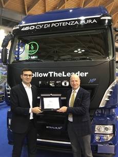 Entrega del premio 'Sustainable Truck of the Year 2019'