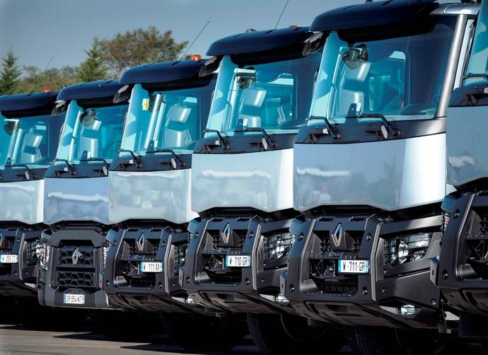 Grupo de camiones de Renault Trucks.