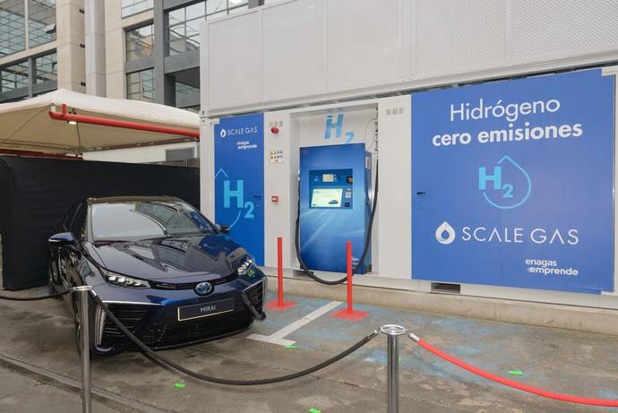 Inaugurada la primera hidrogenera en España, en Madrid