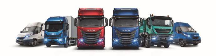 Gama de vehículos de la marca Iveco.