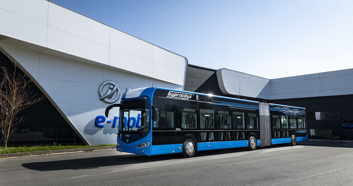 Primeros autobuses eléctricos de Irizar e-mobility presentados en Burgas