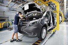 La fábrica de Vitoria es la principal factoría de furgonetas y monovolúmenes de Mercedes Benz. 