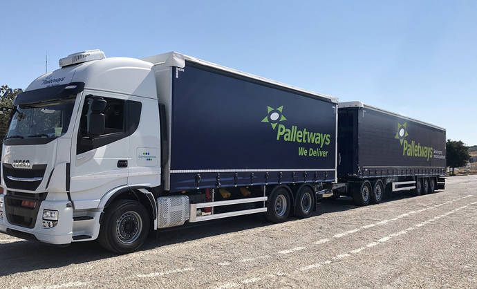 Palletways suma un nuevo megacamión para su ruta entre Córdoba y Madrid