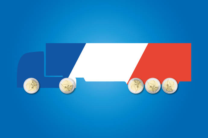 Imagen logotipo del informe sobre los seis hechos de la ley francesa de Timocom