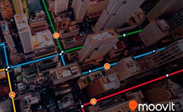Moovit proporcionará sus datos a Azure Maps