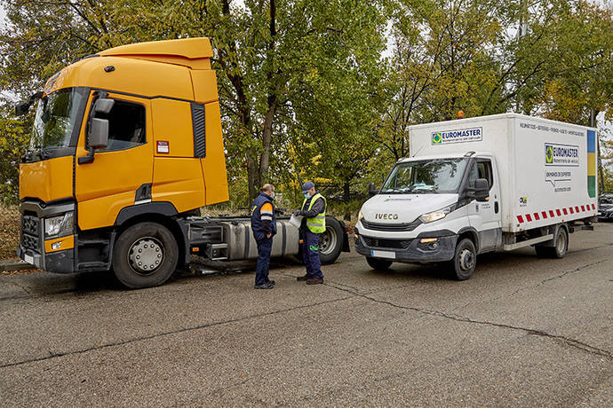 Euromaster: asistencia en carretera a camiones y semirremolques