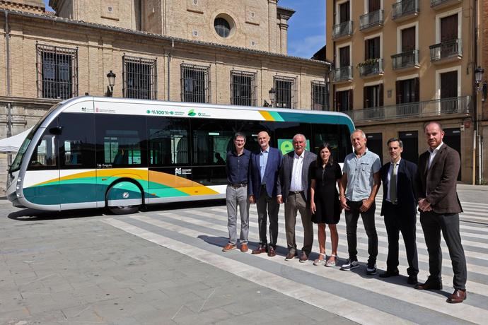 Iberdrola recargará los nuevos buses eléctricos de Pamplona