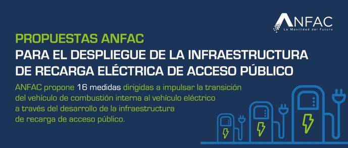 16 medidas para impulsar infraestructuras de recarga eléctrica de acceso público