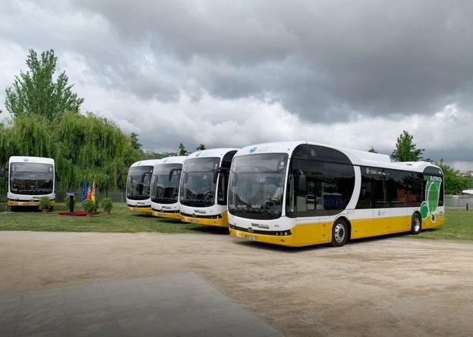 Primeros autobuses eléctricos para Santander de BYD