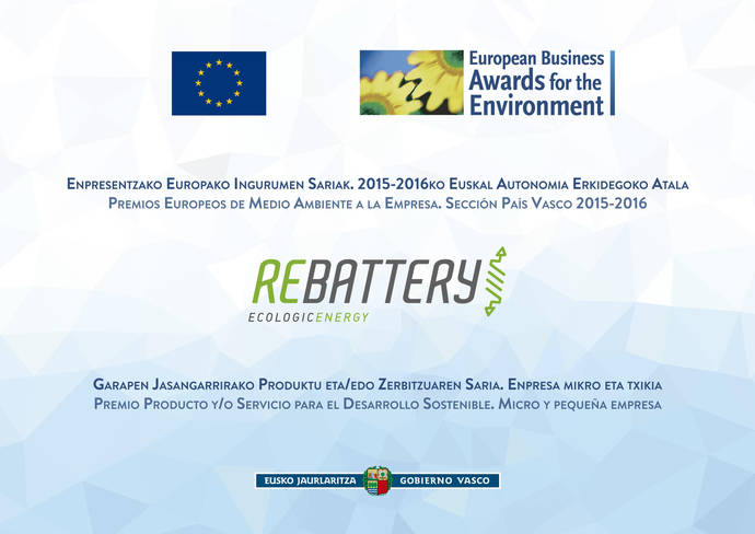 Rebattery candidata al ‘The European Business Award’