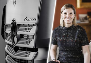 Karin Rådström, nueva responsable de Mercedes-Benz Trucks