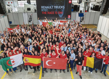 Finaliza el desafío internacional de postventa de Renault Trucks 