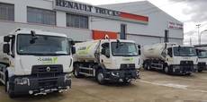 Los vehículos pertenecen a la Gama D de Renault Trucks, eficientes y sostenibles.