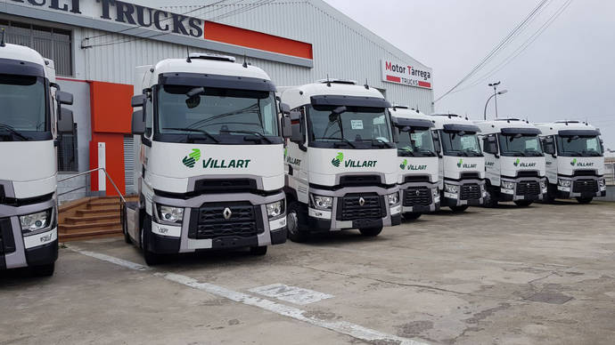Los nuevos camiones Renault Trucks de Villart.