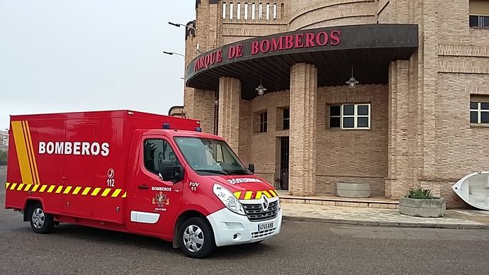 Bomberos de Toledo adquieren un furgón eléctrico Renault