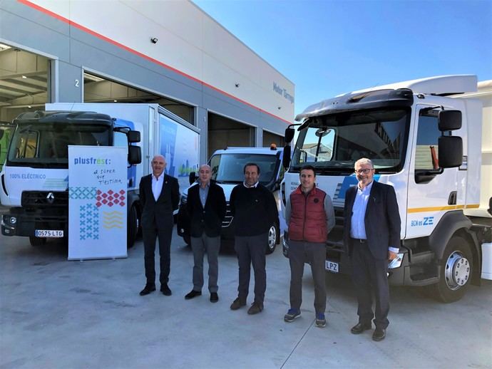 Renault Trucks firma el primer pesado 100% eléctrico en Cataluña